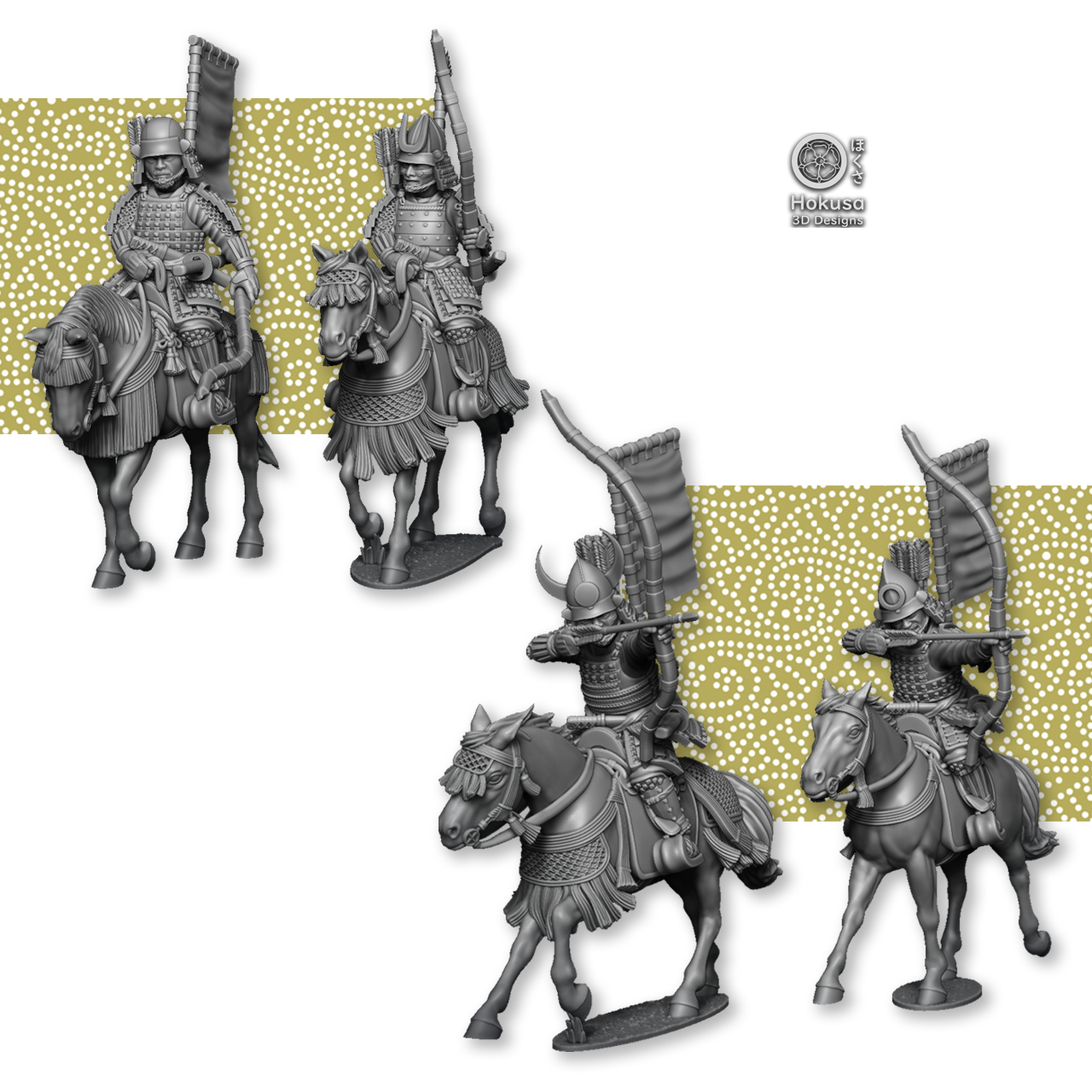 Samurai Cavalry With Yumi